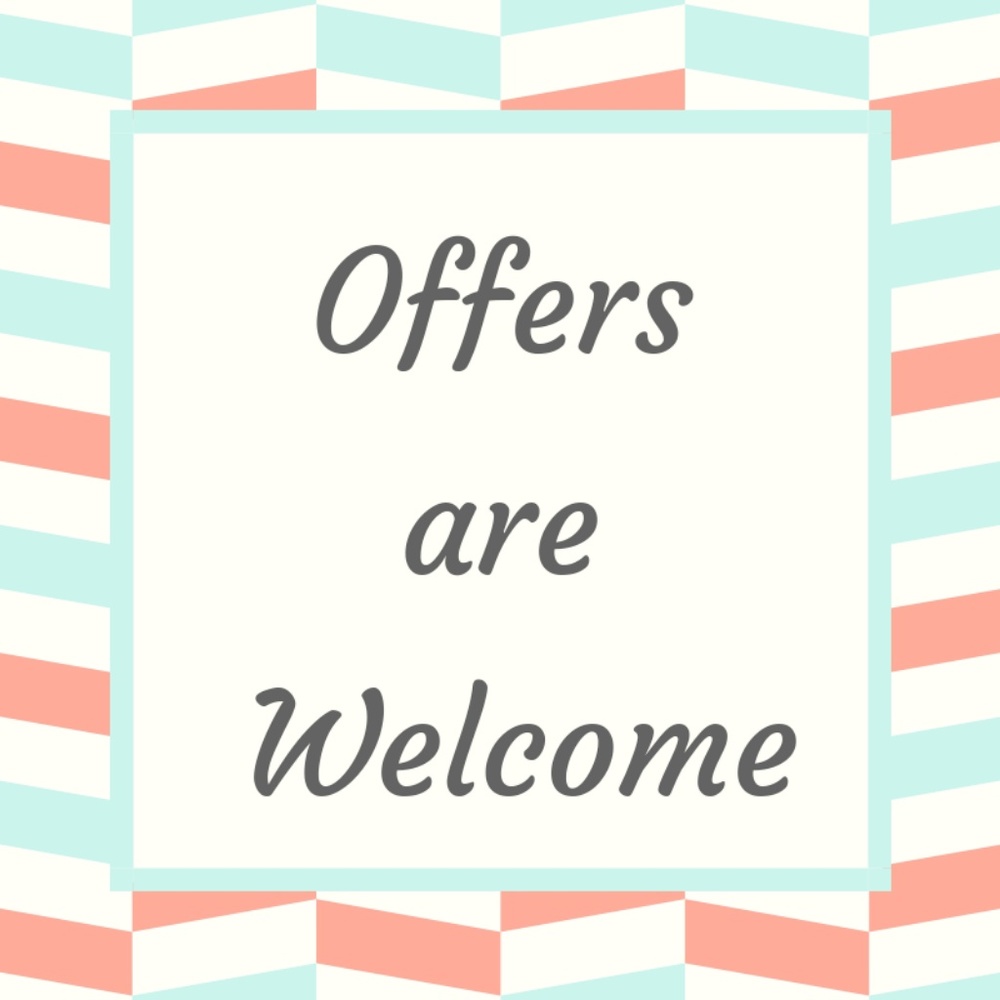 Offers Welcome!